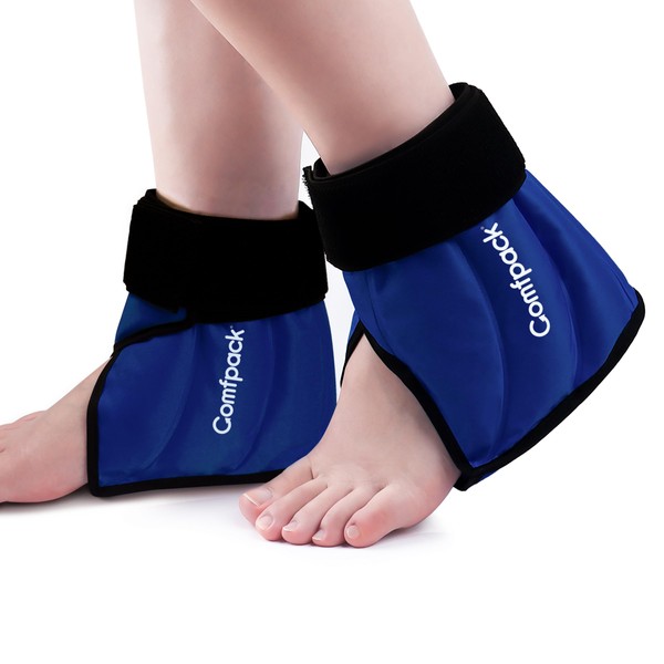 Comfpack Ankle Ice Pack Wrap Heel Ice Pack for Pain
