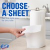 Scott Paper Towels, Choose-A-Sheet, 6 Double Rolls = 12 Regular
