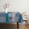 Martina Home Tablecloth Oilcloth Pompe Blue 200 x 140 cm