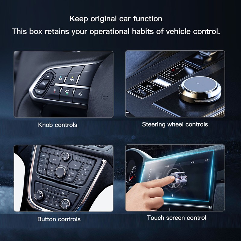 for Carplay Adapter to Wireless Plug and Play WiFi Bluetooth