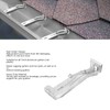 Hidden Gutter Hangers, 5 Inch Gutter Hangers, Heavy Duty Hidden