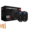 Compustar CS697-A 1-Way 200' Alarm Keyless w/o Siren and Four