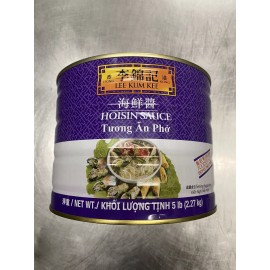 Lee Kum Kee Hoisin Sauce ~ NET WT 5 Lbs (2.27 kg)~ Best By 10/17/2027.