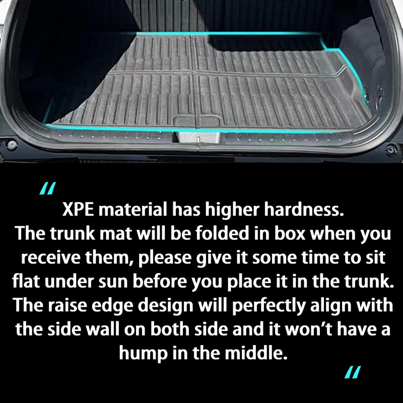 BestEvMod for EV6 Cargo Liner All Weather Trunk & Second