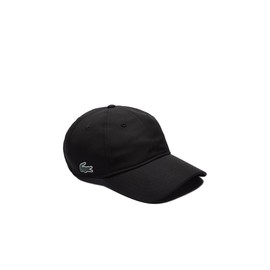 Lacoste Gorra para Hombre, Color Negro, Talla única