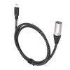 USB c to XLR Male Audio Cable,24Bit/96Khz USB C Smartphone/Laptop
