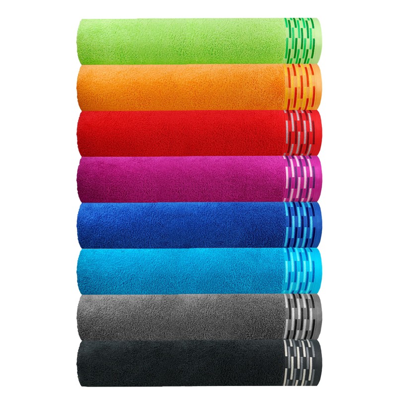 Lashuma Lugano Bath Towel Large Sauna Towel for Men Aquamarine