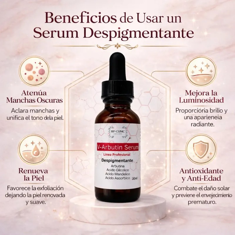 V-arbutin Serum Despigmentante Manchas Ac Glicolico Arbutina