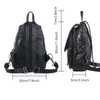 HUAZHIMAO Small Backpack Purse for Women, Soft Washed PU Leather