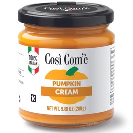 Cosi Come - Crema di Zucca, Yellow Pumpkin Cream, Perfect for the holidays, 9.88 oz