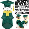 Huhumy 5 Pcs Dog Graduation Costume Set Include 2025 Pet