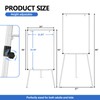 Whiteboard Easel 36 x 24 Inches, Magnetic Portable Dry Erase