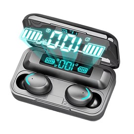 High Quality TWS Wireless Sports Earphones In-Ear Headset Digital Display Battery Indicator IPX-6color: White, model number: pro3