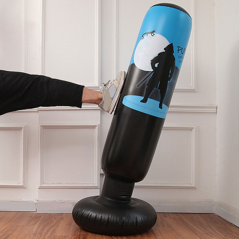 Inflatable Boxing Bag Soft Thickened Safe Stable Base Standing Punching