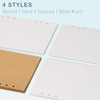 A6 Paper, [3 Packs] Toplive 100GSM Thick Refill Paper, 6
