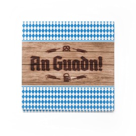 itenga Napkins Bavarian Blue White Schee Dass'd Do Bist/An Guadn 30 x 30 cm 3-Ply Pack of 20 for Oktoberfest Barbecues and Other Celebrations