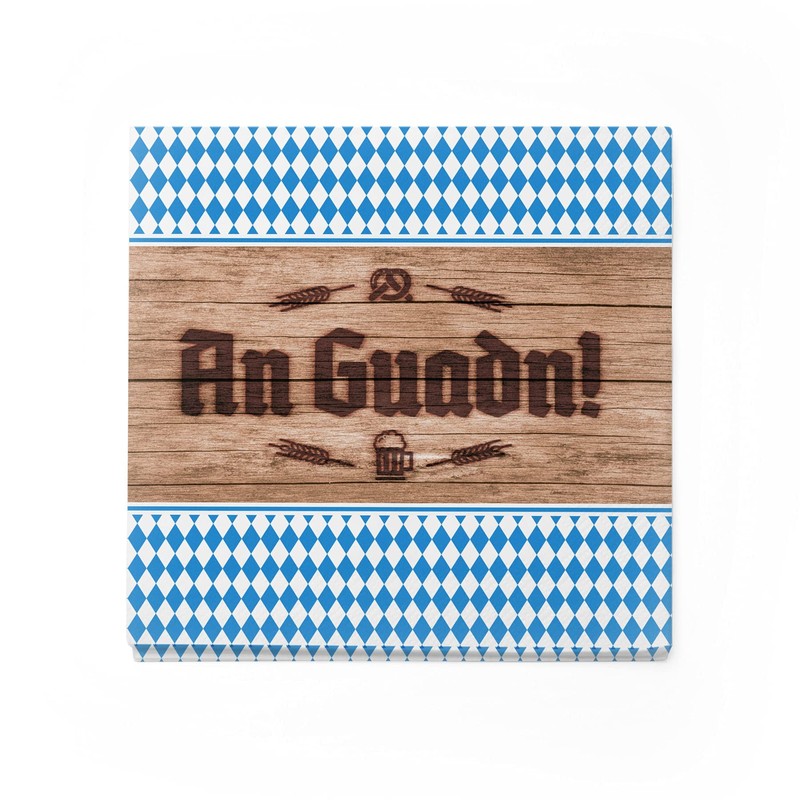 itenga Napkins Bavarian Blue White Schee Dass'd Do Bist/An Guadn
