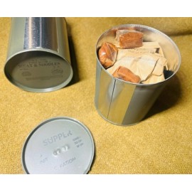 Late WWII OD C Ration SUPPER - Fully Edible, Reusable Historically Accurate