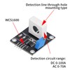 Hall Current Sensor, 100A WCS1600 DC 5V Short Circuit Protection