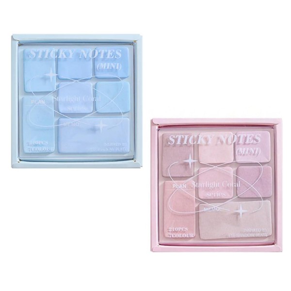 1Pcs Sticker Punk Pestals Assorted Sizes Coloful Memo Pad Sticker