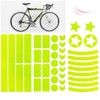 Granmagazz Reflective Stickers Bicycle Reflector 42-Piece Pack Bicycle Reflective Plate