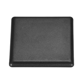 sourcing map Standard Plastic Square Aluminum Extrusion End Cap Black 45x45mm 40pcs