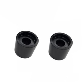 AC-MTORC 1 Inch Rise Handlebar Risers Extension for Harley 1-1/4 Inch or 1 Inch Handlebars Motorcycle Spacers (Black)