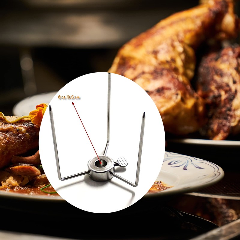 BBQter® Meat Clip Grill Clip for the Barbecue Skewer for