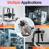 YEJMKJ 100:1 Geared Nema 14 Stepper Motor with Integrated Planetary