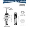 Tornillos Para Tapa De Baño WC, 4 Piezas De Repuesto