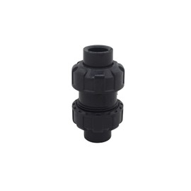 Valvola ritegno pvc 20 25 32 40 50 63mm valvola antiritorno a molla piscina valvola di non ritorno acqua valvola antireflusso (Diametro interno 25mm)