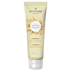 ATTITUDE Color Protection Conditioner for Sensitive Skin Enriched with Oat and Argan Oil, Hypoallergenic, Vegan and Cruelty-free, 240 ml