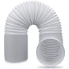 Batreetek Air Conditioning Exhaust Duct Hose, Left Rotation, Counterclockwise, Ventilation,