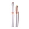 Electric Eyebrow Trimmer Rechargeable Stainless Steel Automatic Eyebrow Groomer for