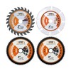 BGTEC Circular Saw Blade - 4PCS 3" Cutting Dics Arbor