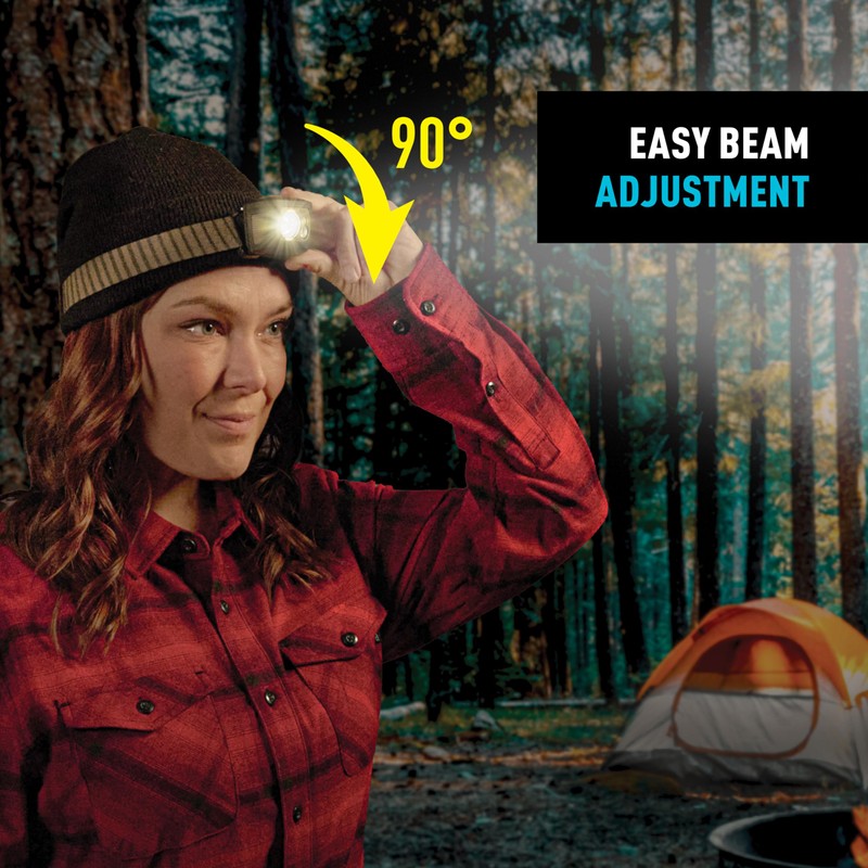 Nite Ize Radiant RH1 PowerSwitch Headlamp - Durable 550 Lumen