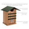 JCS Wildlife Screech Owl & Saw-Whet Owl House – Cedar
