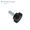 CoCud Knurled Clamping Knobs M6 x 10 mm Male Thread