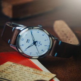 torbollo Soft Horween Leather Watch Bands for Men, 22mm Leather Watch Strap, Quick Release Handmade Watch Strap Soft Vintage Replacement