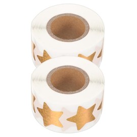 SEWACC Pegatinas De Estrellas Para Niños 2 Rollos De Estrellas Pegatinas Decorativas Para Recompensas Suministros De Aula Manualidades Álbumes De Reco