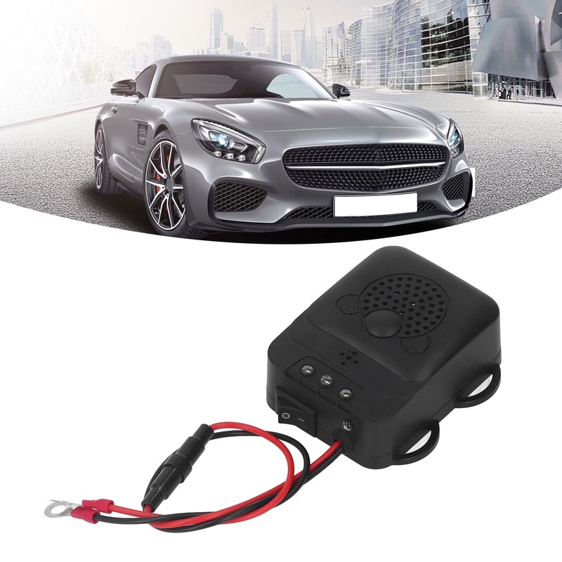 Ultrasonic Mouse Repeller 12V Professional Strong Strobe Light Electronic Car