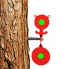 WINGSWINMAX 2.5”Bear Clay Ball Slingshot Target Also for Airsoft, Hanging
