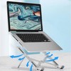 SYXLS Laptop Stand, Portable Foldable Notebook Stand, Height-Adjustable Laptop Stand,