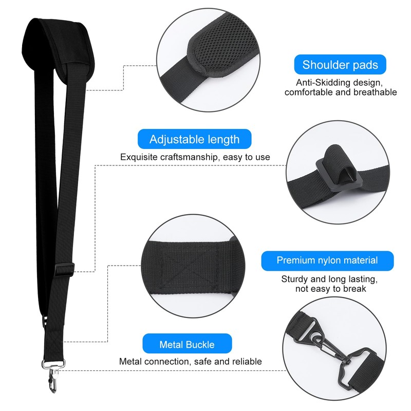 Long Trimmer Strap, Shoulder Strap for Grass Trimmer with Sturdy