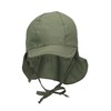 Sterntaler Unisex Children's Peaked Cap with Neck Protection with Ties