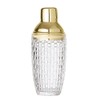 Bloomingville Cocktail Shaker, klar goldfarben, Glas
