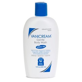 Vanicream Gel de Baño Suave, 355ml, Formulado sin Irritantes Comunes para Piel Sensible, Limpieza Suave e Hidratación, Elimina la Suciedad y los Aceit