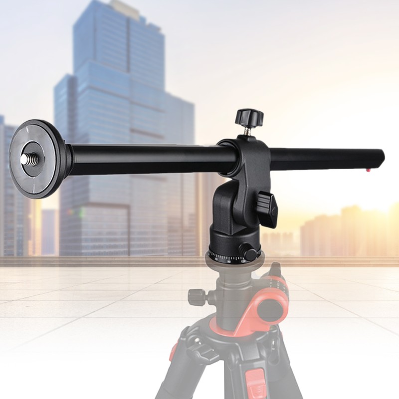 Tripod Crossbar Overhead Shot SLR Ballhead Photography Axle Bracket Extension