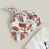 Gaono Newborn Baby Boy Coming Home Outfit Western Cowboy Clothes