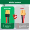 MOOKEERF 12AWG XT60 Extension Cable 30FT XT60 to XT60 Cable